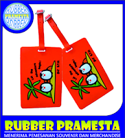 LUGGAGE TAG NAME KARET | BAGTAG KARET CUSTOM | BAGTAG KARET DI BANDUNG | BAGTAG KARET DI JAKARTA