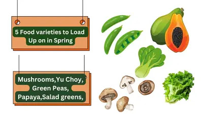 5 Food varieties to Load Up on in Spring