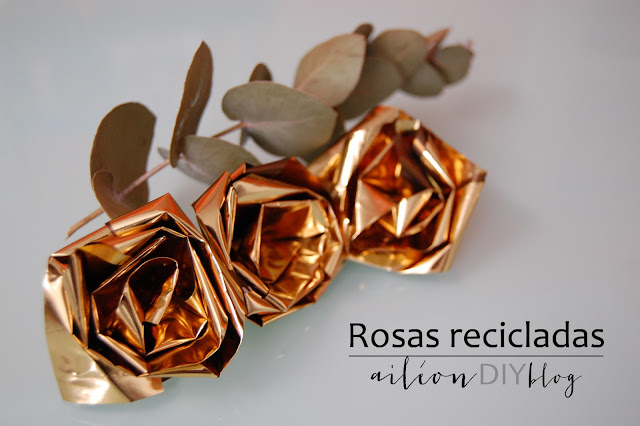 upcycled rose rosa reciclada diy chips bag