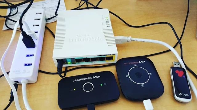 Membuat MiFi Andromax Jadi Hotspot Mikrotik