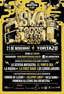 POSTER Tortazo en línea: “SKA PARA TODOS FEST”