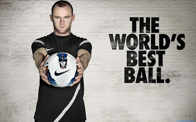 Wayne Rooney Touching Ball Wallpapers