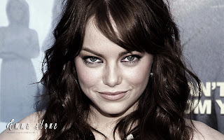 emma stone cute hot beauty wallpaper