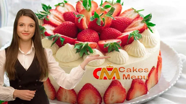 Strawberry Shortcake Cake with Mascarpone Cream