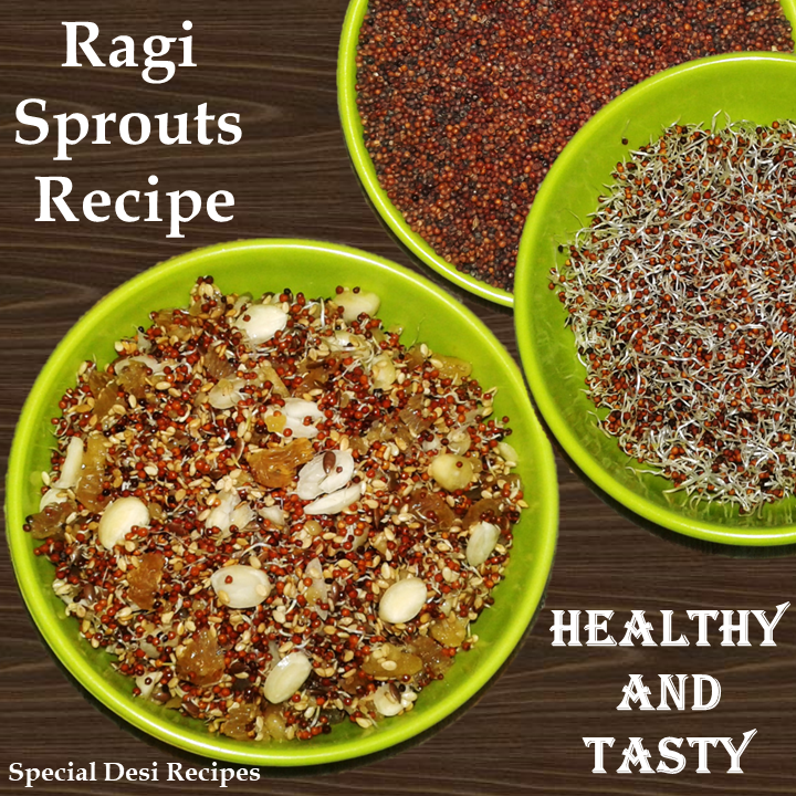 ragi sprouts salad special desi recipes