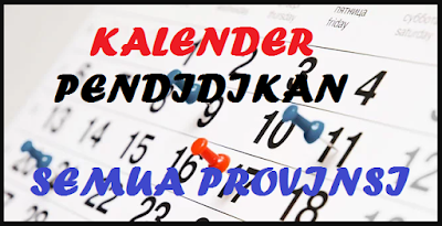 Kalender Pendidikan 2019/2020 Lengkap Semua Provinsi