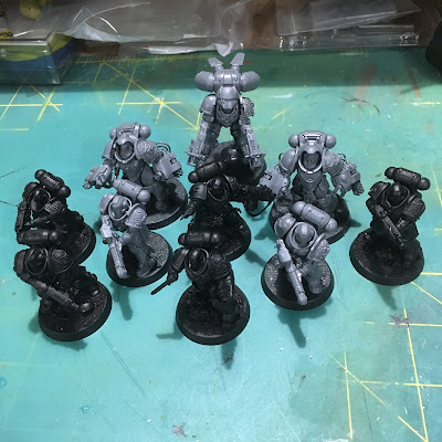 Deathwatch Primaris Inceptors WIP