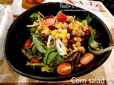 Paulin's Munchies - Chicken Up at Jurong East - Corn salad