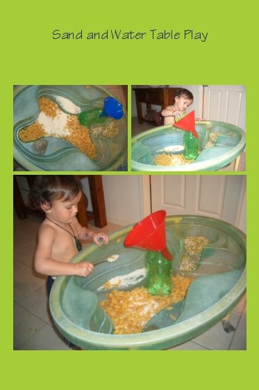 Rhyme Time: Sand and Water Table Play