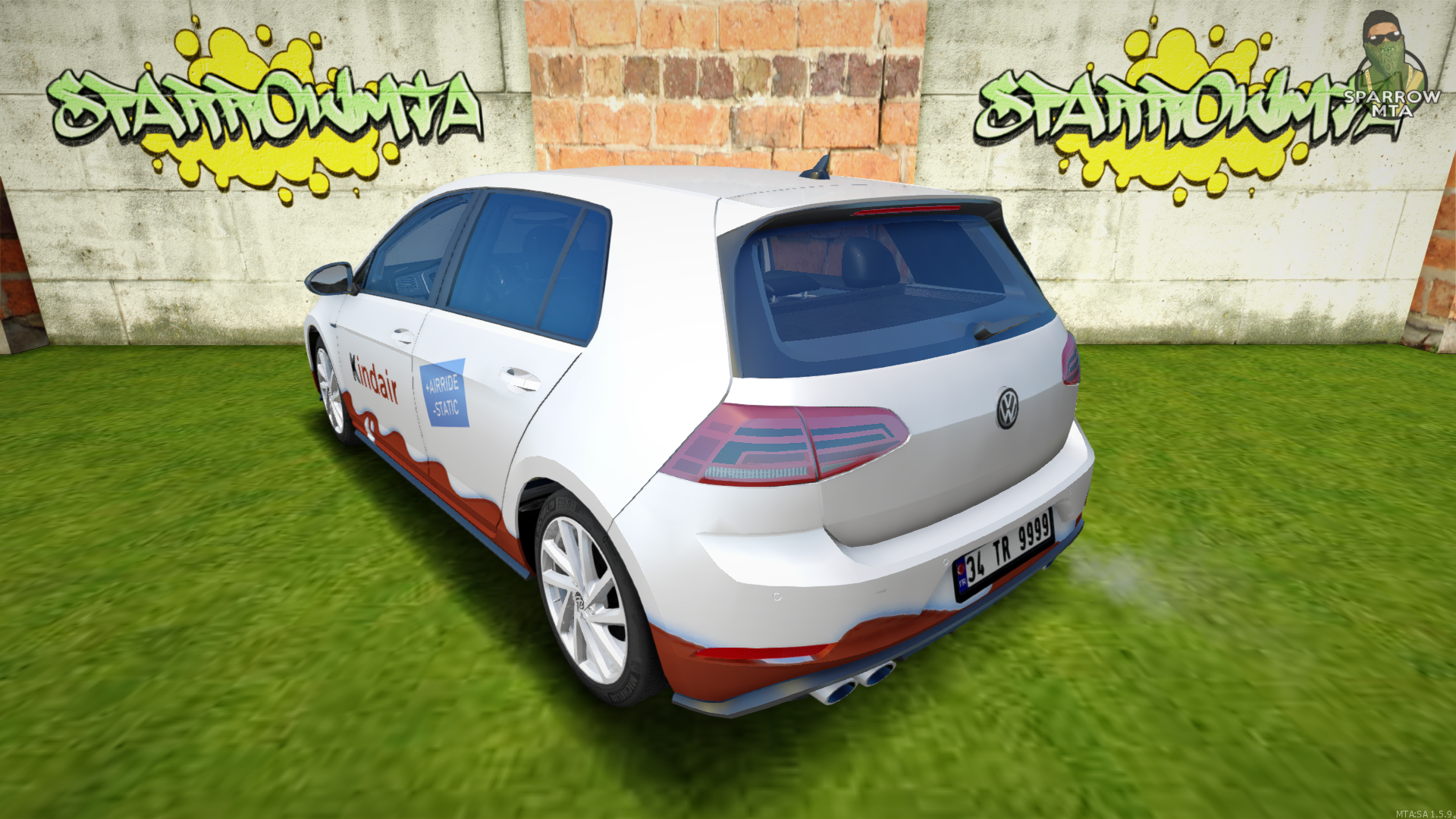 MTA:SA Volkswagen Golf VII Kindair Script