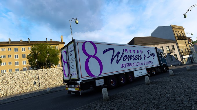  MohSkinner I Women's Day (Trailer Krone) I ETS2 [1.43]