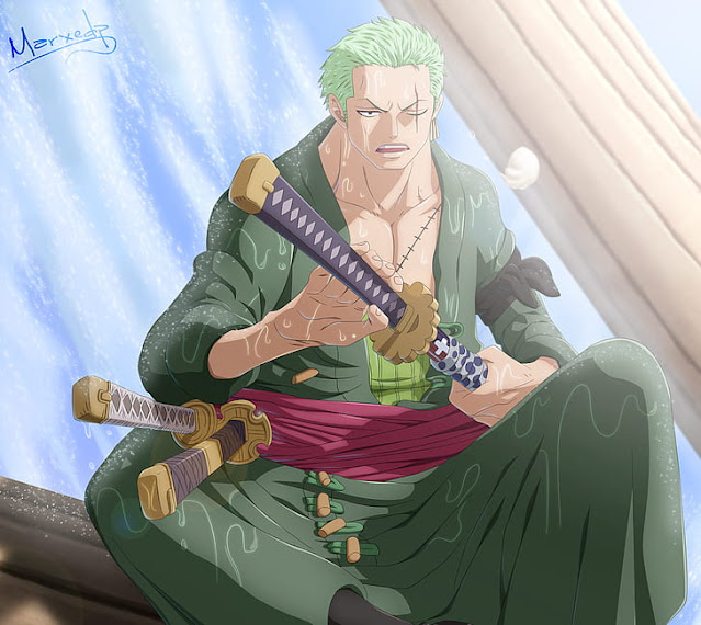 Download Wallpaper Zoro One Piece