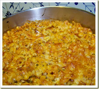 gratin pâtes four plat