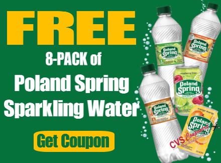 FREE Poland Spring Sparkling Water!