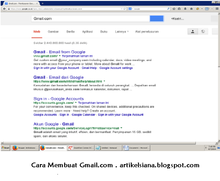 Cara Membuat email (Gmail ) 