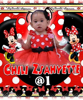 Ideal Minnie Mouse First Birthday Welcome Board