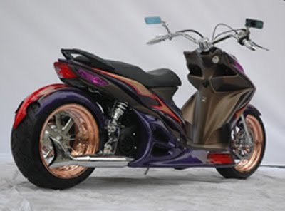 motorcycle news: Gambar Modifikasi Suzuki Skydrive 125 2010
