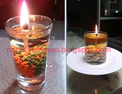 Foto Resep Cara Membuat Lampu Pengganti Lilin (Emergency Candles)