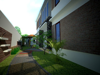 Taman Rumah Indah on Hendita Design  Desain Gazebo Dan Taman Samping Rumah