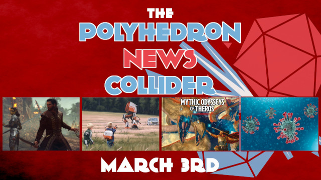 Board Game News Collider Mythic Odyssey of Theros DnD Sourcebook leaked revealedTales from the loop TV show trailer Baldurs GAte 3 trailer Plaid Hat Games goes independent.