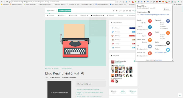 Blogger'ı Daha Kullanışlı Hale Getiren 6 Adet Google Chrome Eklentisi