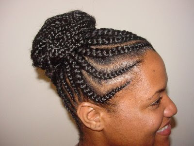 Cornrow Updo Hairstyles ~ Sweet Hairstyles