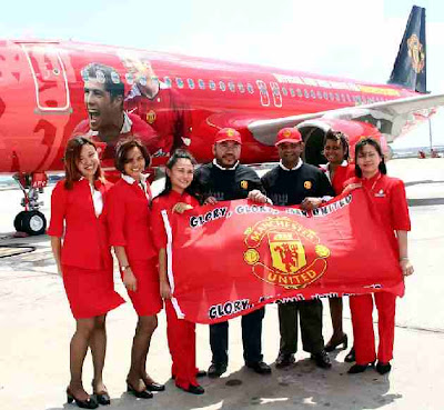 Manchester United  Air Bus