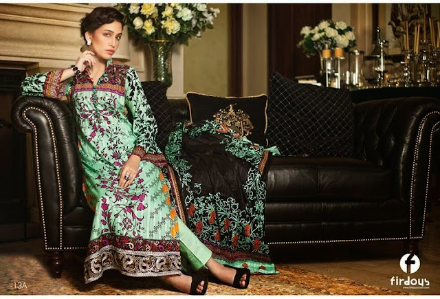 Firdous Cambric Collection 2013-08