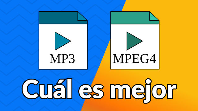 Logos de MP3 y MPEG-4