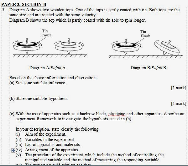 Soalan Fizik Paper 3 - Selangor l