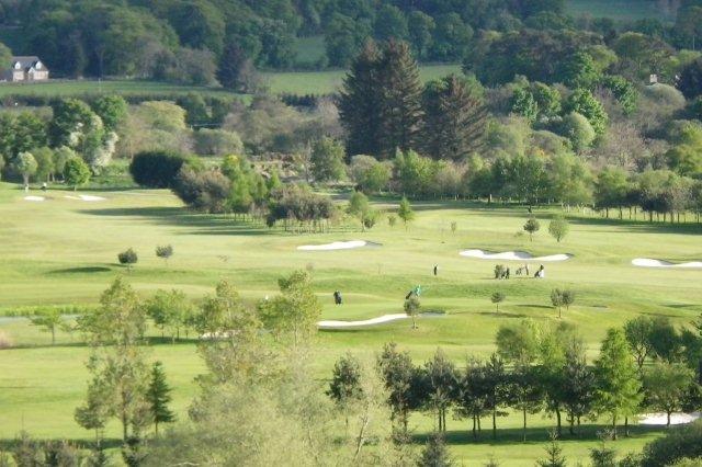 Campo de golf en Escocia