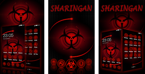 Tema Mata Sharingan Naruto Android