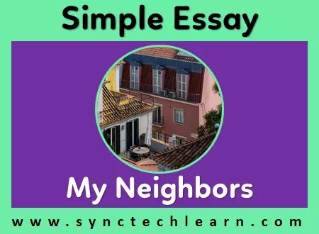 essay on topic neighbors