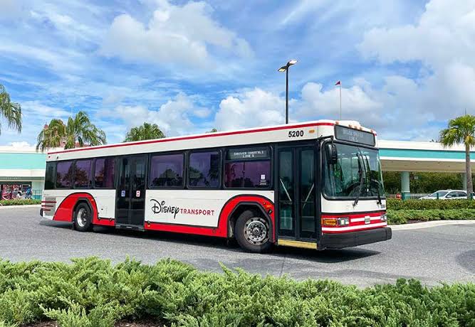 Bus to Disney Hollywood Studios