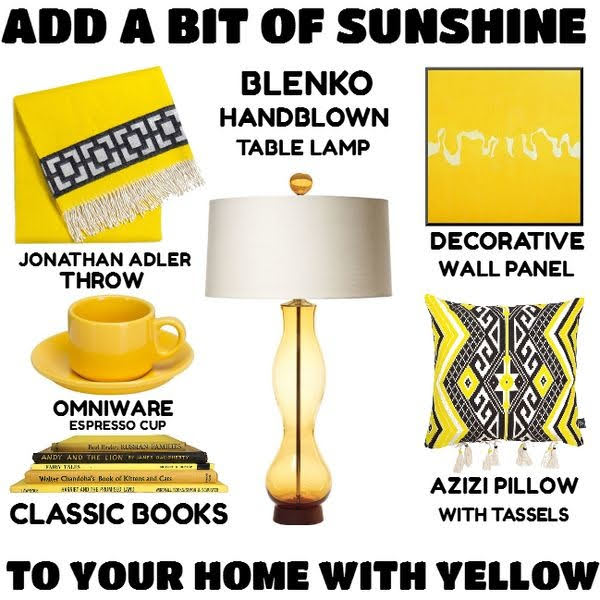 Yellow Home Accents