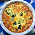 VEGETABLE QUICHE, HOLD THE CRUST