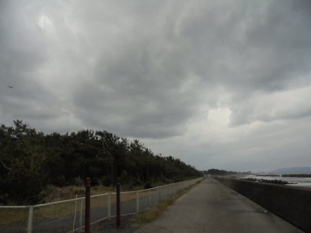 日吉津漁港に向かって歩きます