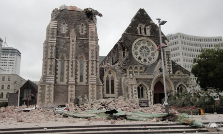 earthquake in new zealand. the New Zealand Earthquake