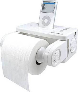iPod Toilet Paper Holder 