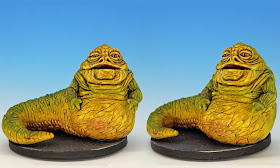 Jabba the Hutt, Imperial Assault (2016), painted miniature