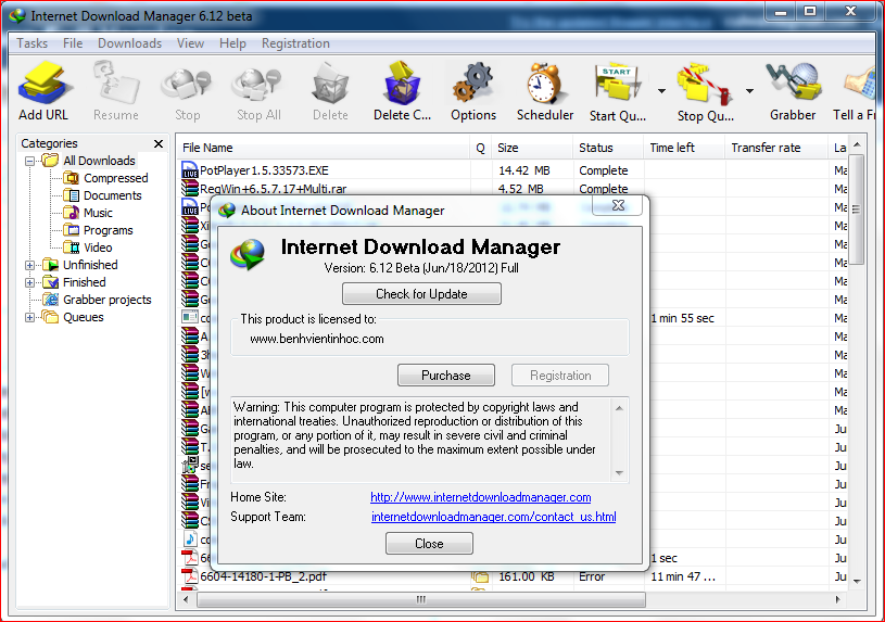 Internet Download Manager Full Version / Tanpa Registrasi / Portable ~ Free Download Software ...