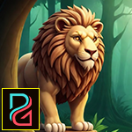 Palani Games Forest Lion Escape Game 