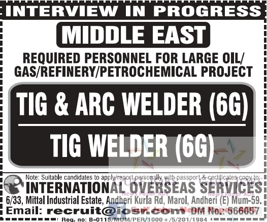 Middle East Oil , Gas Refinery Petrochemical Project Jobs