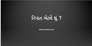 નિપાત એટલે શું