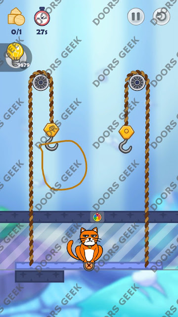 Hello Cats Level 39 Solution, Cheats, Walkthrough 3 Stars for Android and iOS