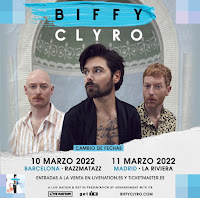 Conciertos en España de Biffy Clyro en 2022