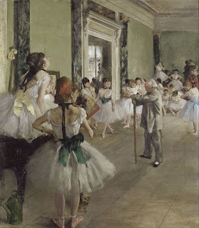 las bailarinas de arte impresionista