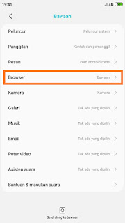 Cara Mengubah Browser Default Xiomi