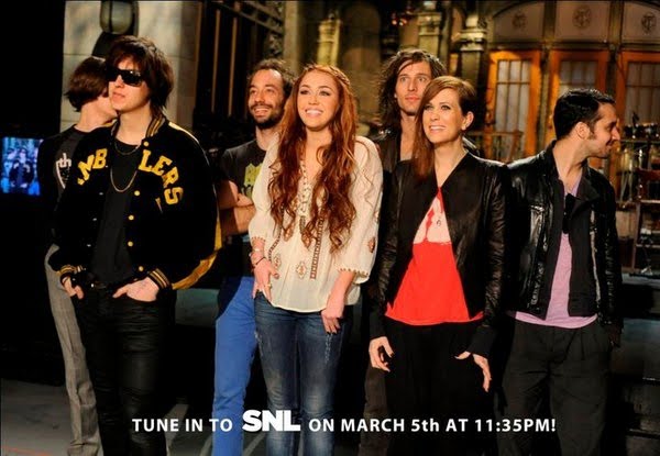 miley cyrus snl promo pics. SNL PROMO: Miley Cyrus and The