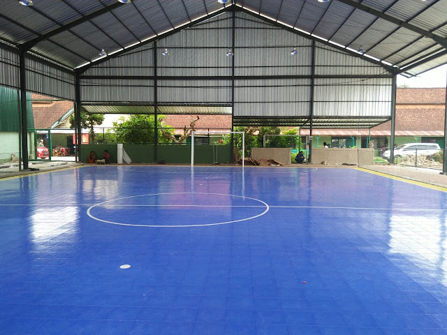 Jasa Pembuatan Lapangan Futsal Lantai Interlock Bekasi